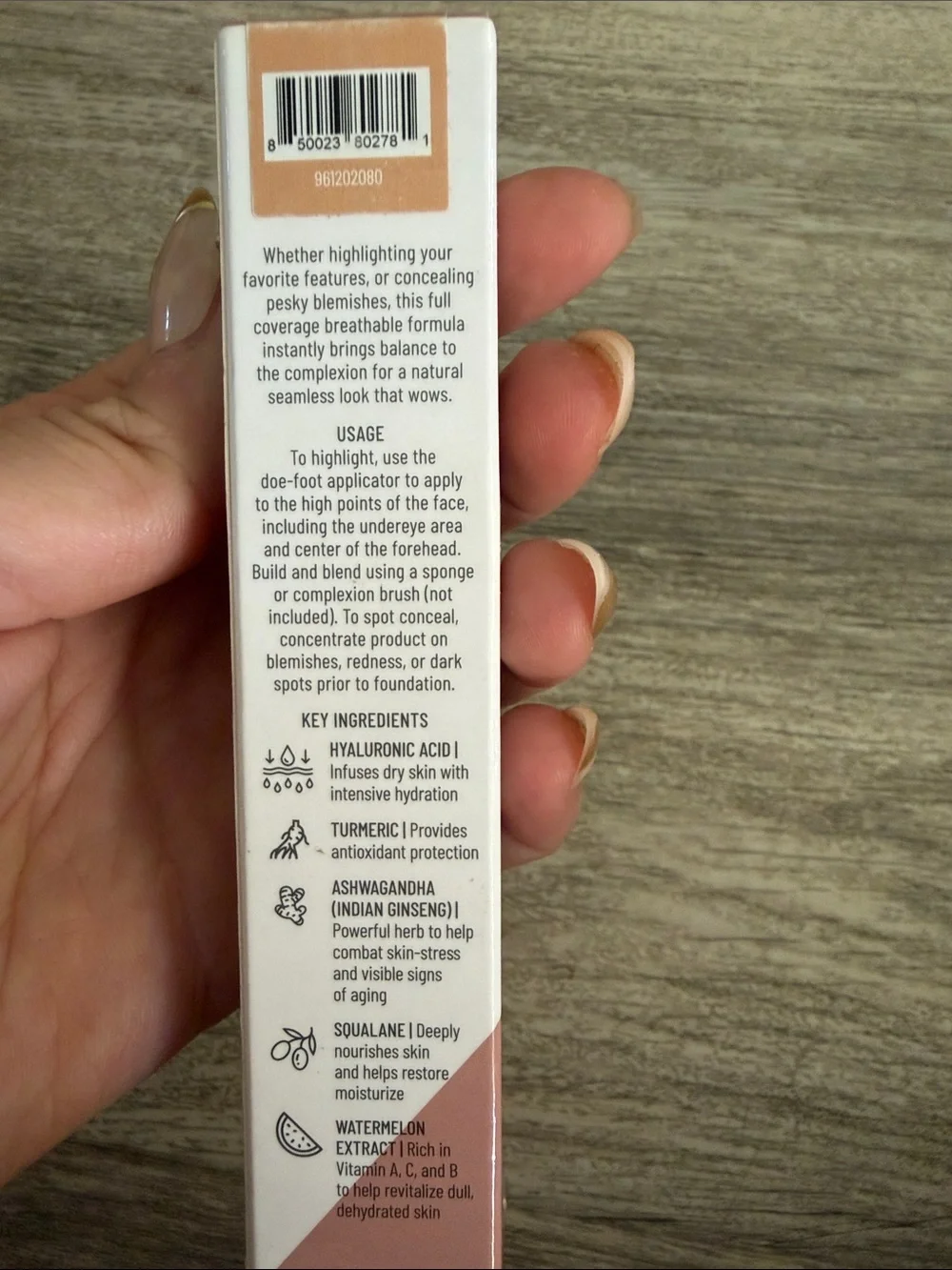 Lys Beauty Triple Fix Full Coverage Brightening Concealer - Pink